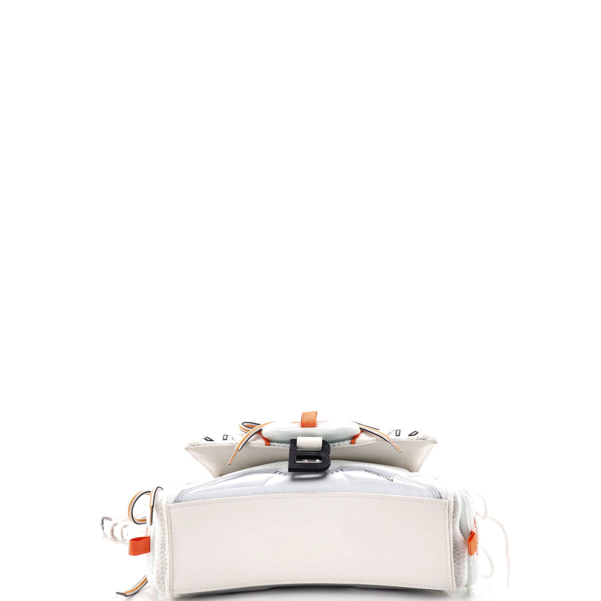 SneakerHead Top Handle Bag Mesh and Faux Leather Small